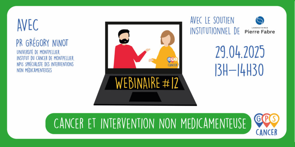 Webinaire Cancer et intervention non médicamenteuse